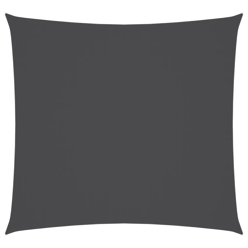 Sonnensegel Oxford-Gewebe Quadratisch 7x7 m Anthrazit