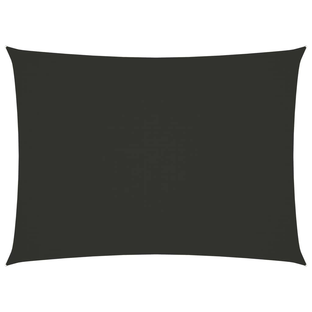 Sonnensegel Oxford-Gewebe Rechteckig 2x3,5 m Anthrazit