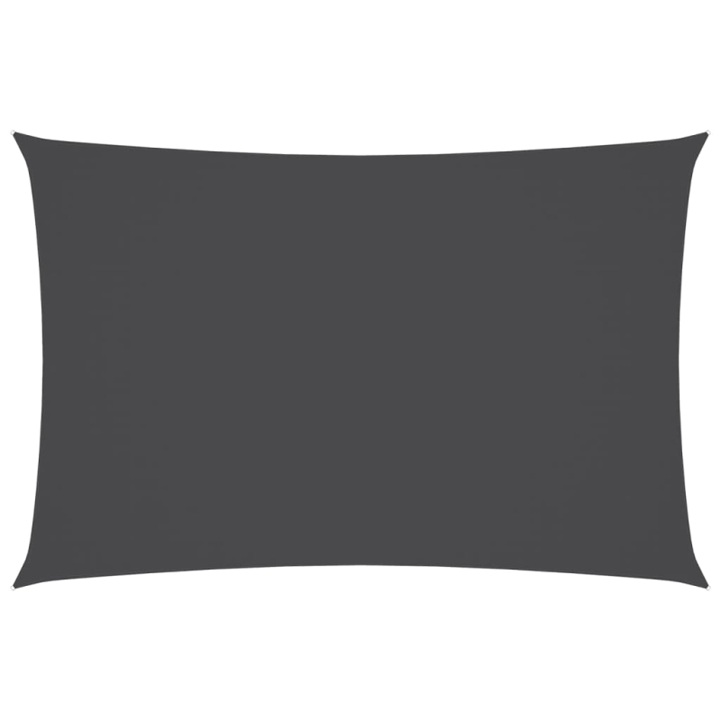 Sonnensegel Oxford-Gewebe Rechteckig 5x7 m Anthrazit