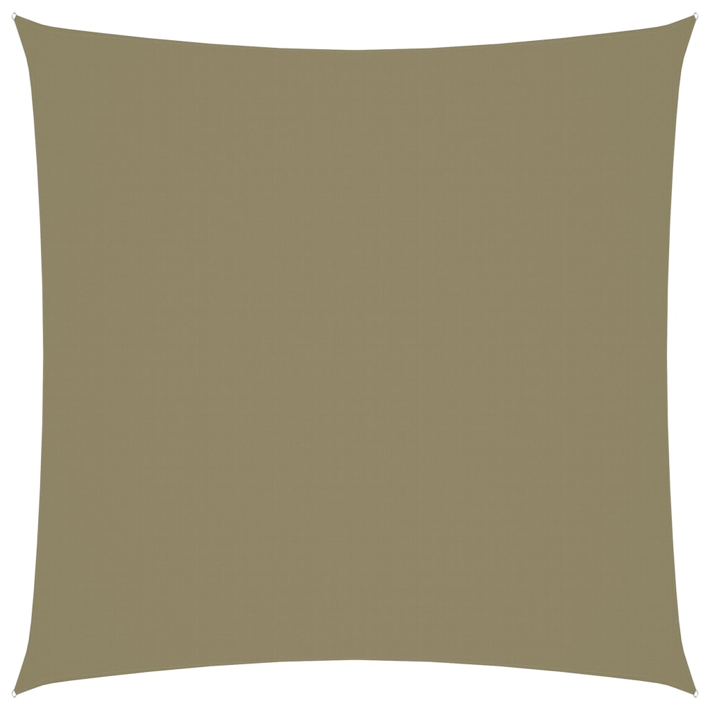 Sonnensegel Oxford-Gewebe Quadratisch 4x4 m Beige