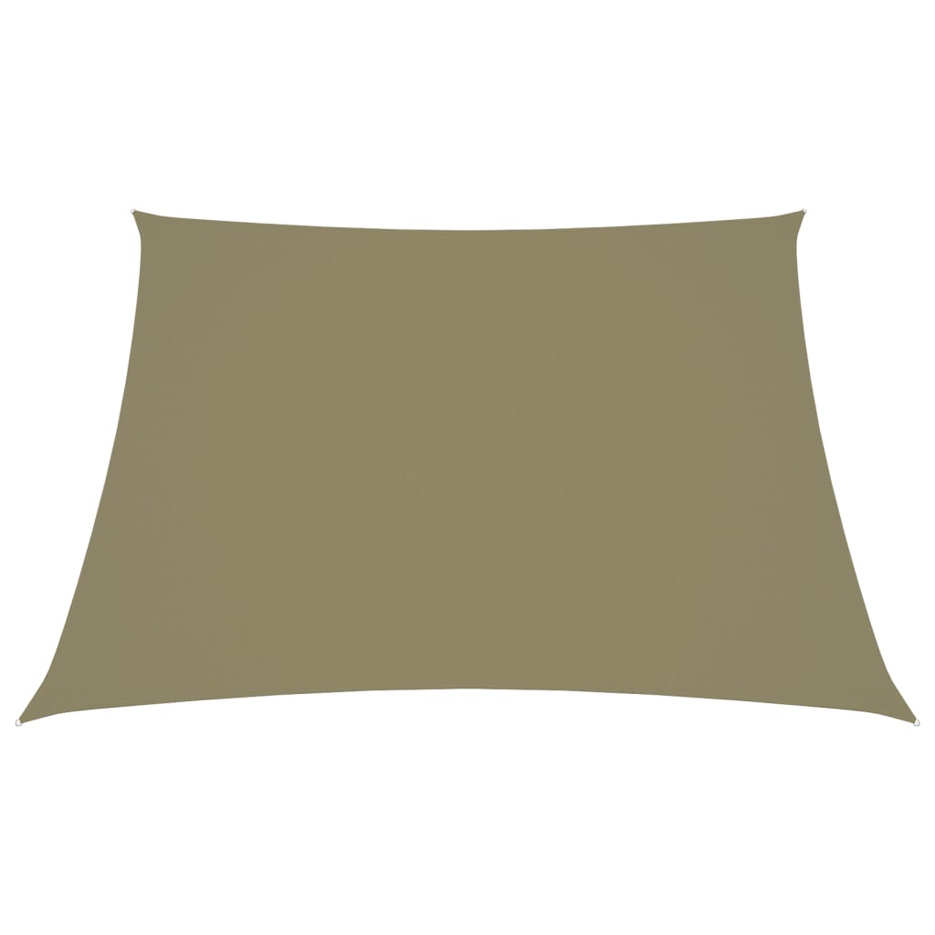 Sonnensegel Oxford-Gewebe Quadratisch 7x7 m Beige