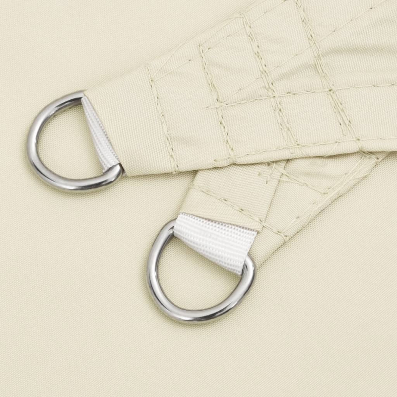 Sonnensegel Oxford-Gewebe Quadratisch 3x3 m Creme
