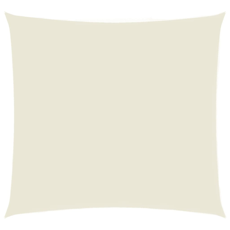 Sonnensegel Oxford-Gewebe Quadratisch 5x5 m Creme