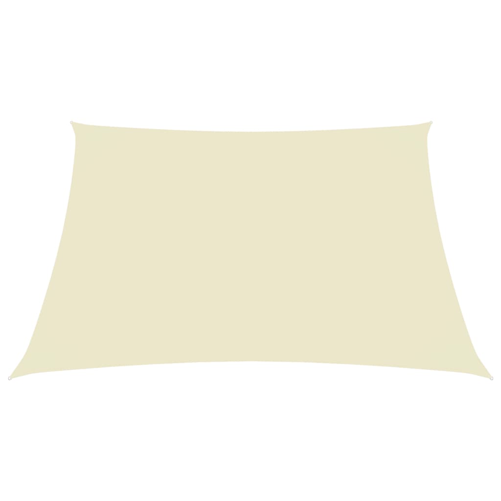 Sonnensegel Oxford-Gewebe Quadratisch 6x6 m Creme