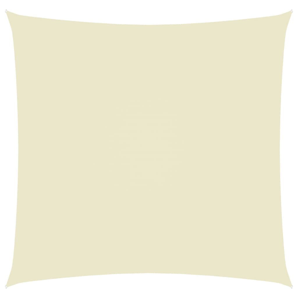 Sonnensegel Oxford-Gewebe Quadratisch 7x7 m Creme