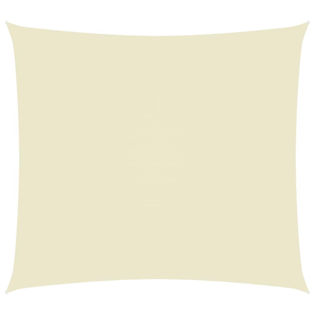 Sonnensegel Oxford-Gewebe Rechteckig 2x3 m Creme