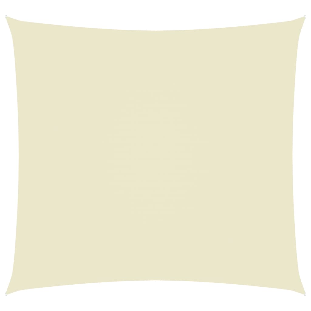 Sonnensegel Oxford-Gewebe Rechteckig 2,5x3 m Creme