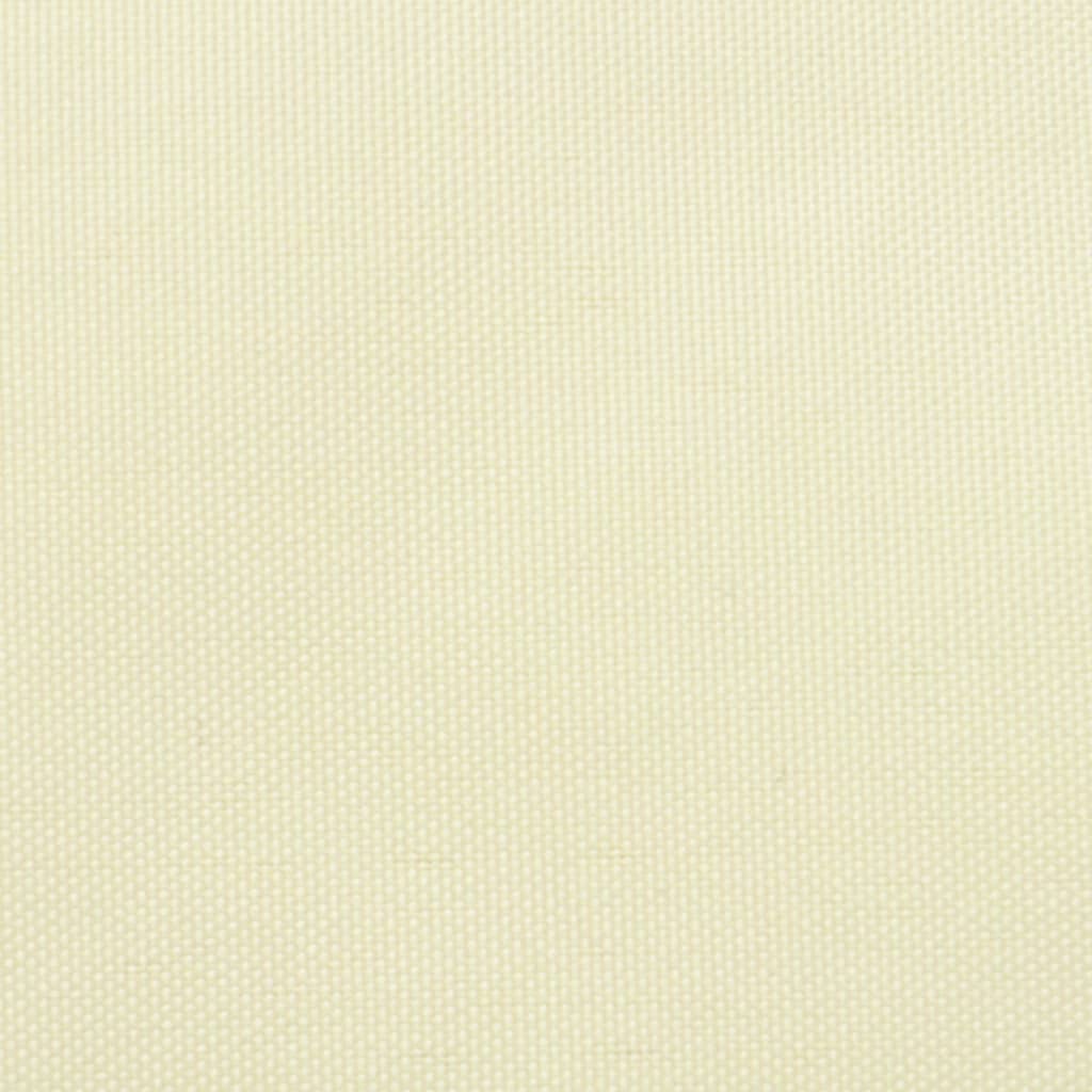 Sonnensegel Oxford-Gewebe Rechteckig 3x5 m Creme