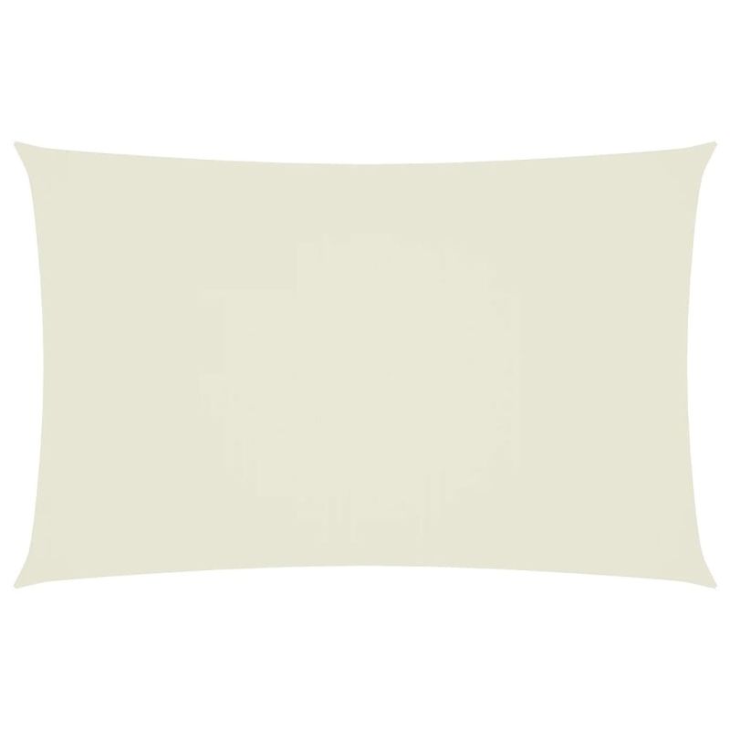 Sonnensegel Oxford-Gewebe Rechteckig 5x8 m Creme