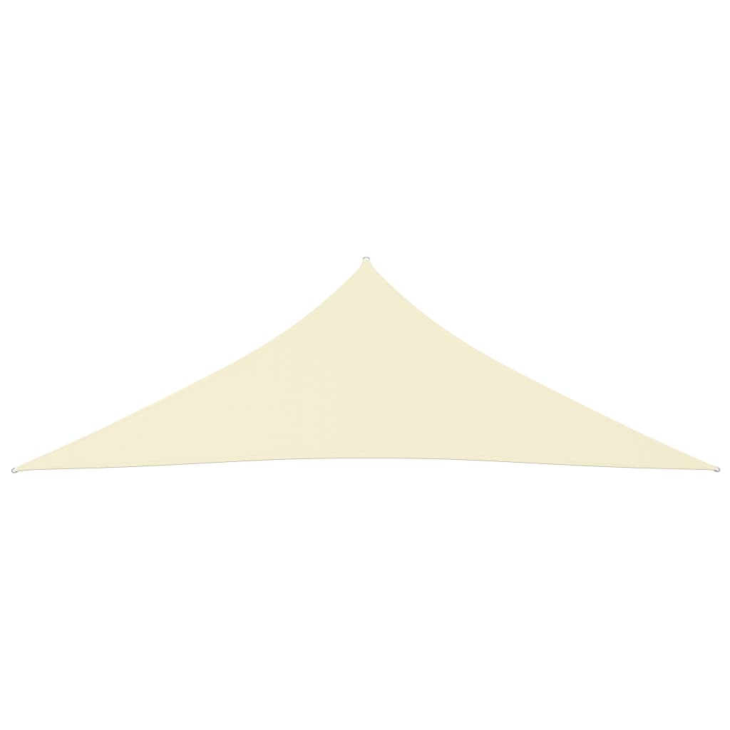 Sonnensegel Oxford-Gewebe Dreieckig 4x4x5,8 m Creme