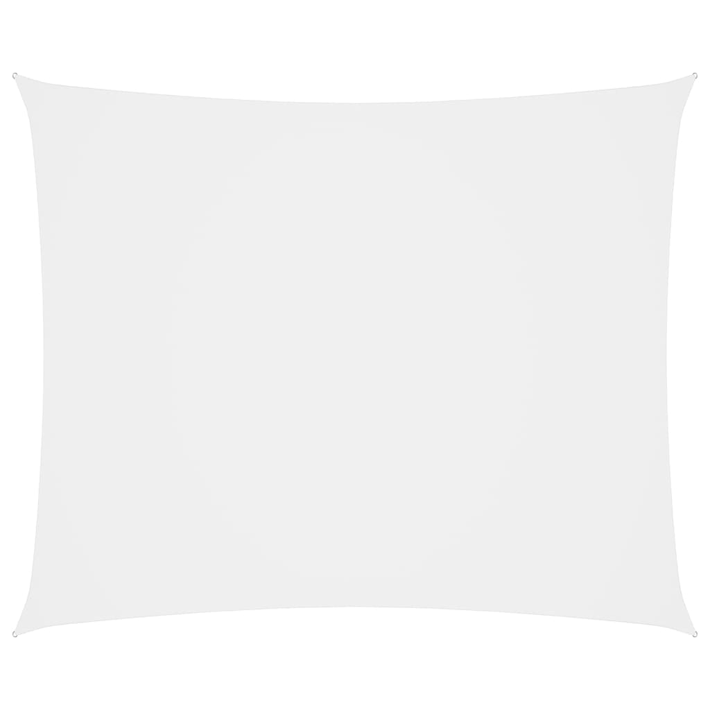 Sonnensegel Oxford-Gewebe Rechteckig 5x6 m Weiß