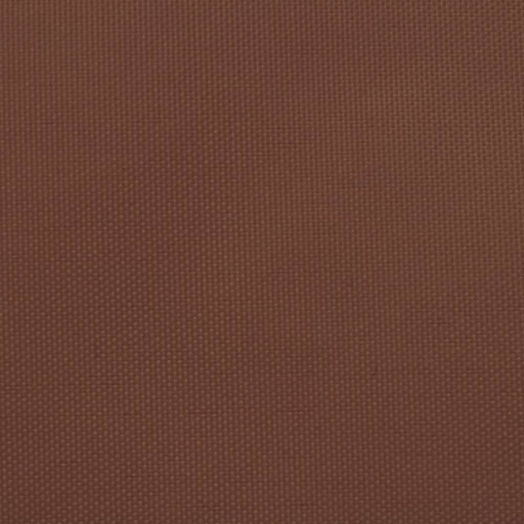 Sonnensegel Oxford-Gewebe Dreieckig 2,5x2,5x3,5m Terrakotta-Rot