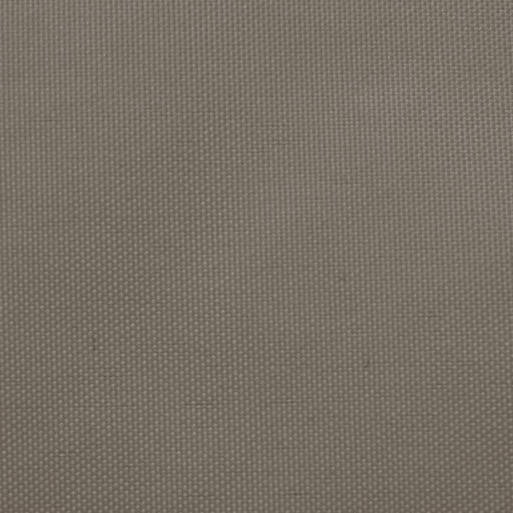 Sonnensegel Oxford-Gewebe Quadratisch 4x4 m Taupe