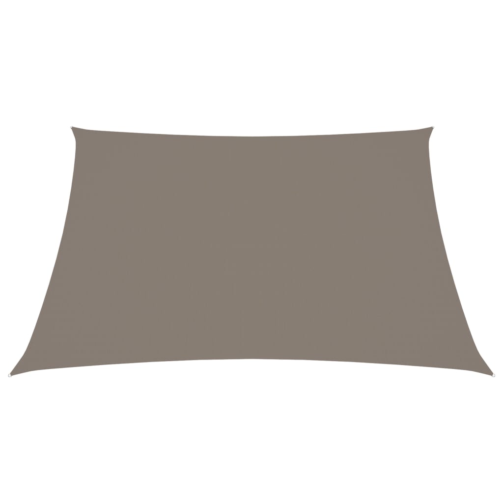 Sonnensegel Oxford-Gewebe Quadratisch 6x6 m Taupe