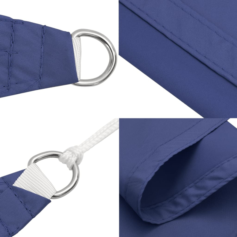 Sonnensegel Oxford-Gewebe Rechteckig 2x4,5 m Blau
