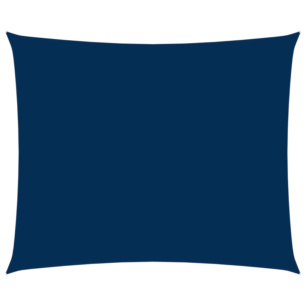 Sonnensegel Oxford-Gewebe Rechteckig 2,5x4 m Blau