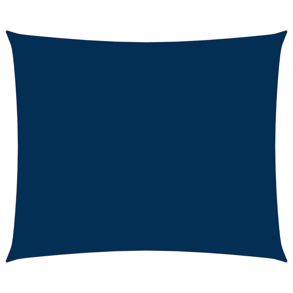 Sonnensegel Oxford-Gewebe Rechteckig 3,5x4,5 m Blau