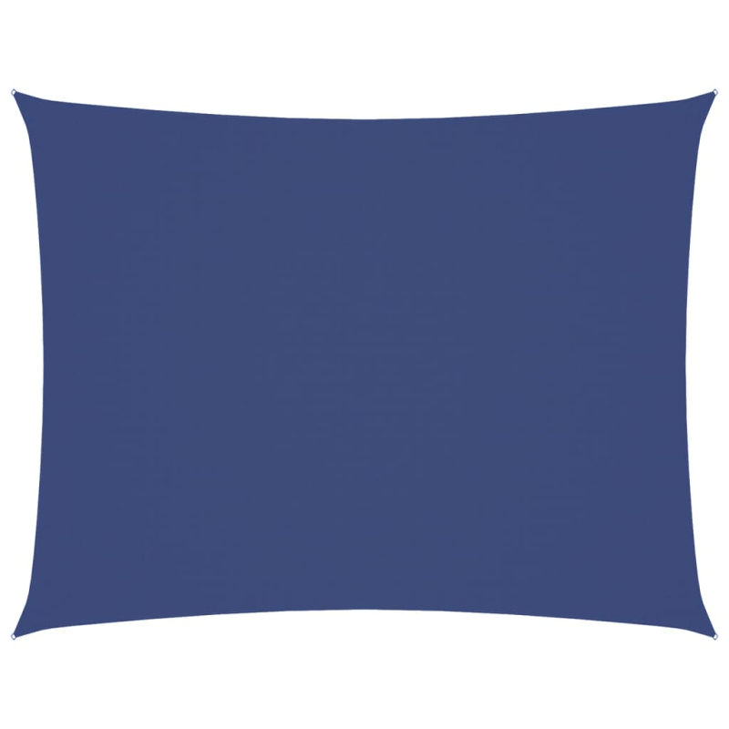 Sonnensegel Oxford-Gewebe Rechteckig 6x8 m Blau