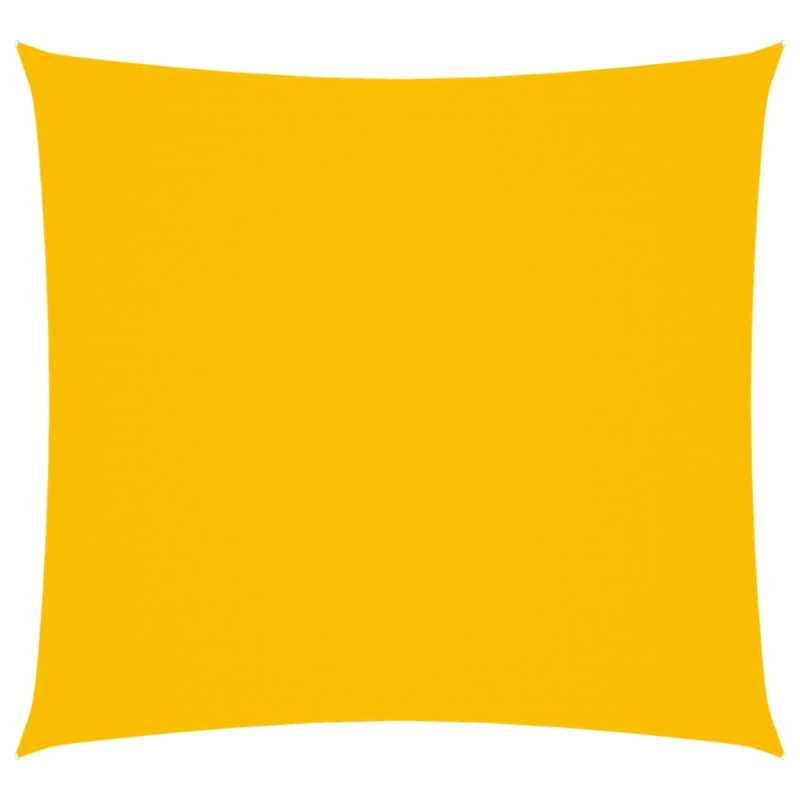 Sonnensegel Oxford-Gewebe Quadratisch 3,6x3,6 m Gelb