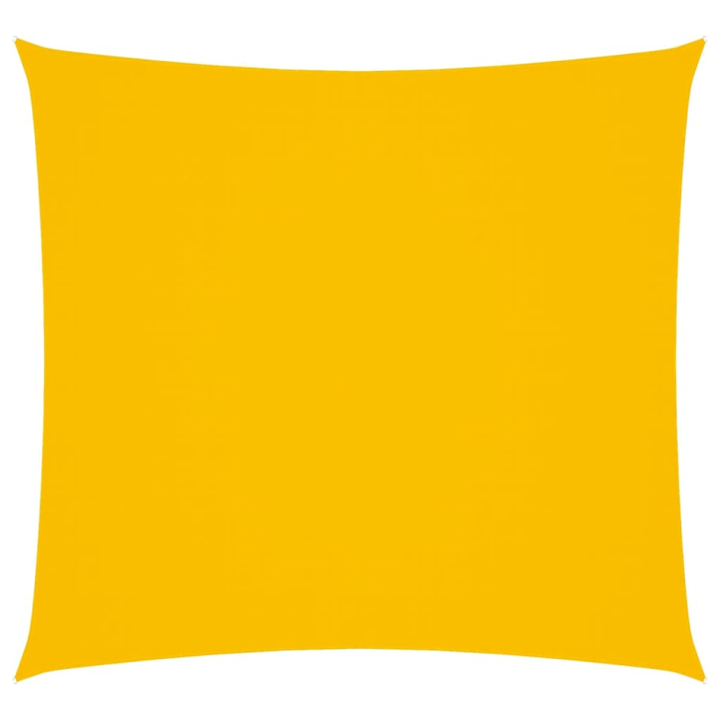 Sonnensegel Oxford-Gewebe Quadratisch 4,5x4,5 m Gelb