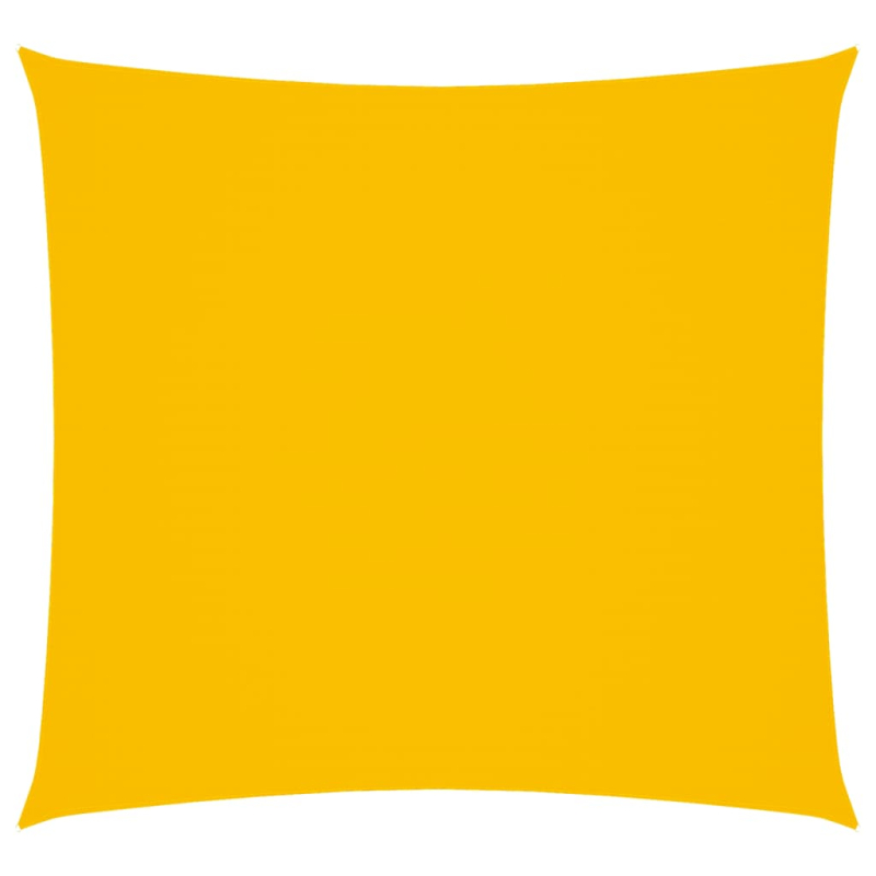 Sonnensegel Oxford-Gewebe Quadratisch 6x6 m Gelb