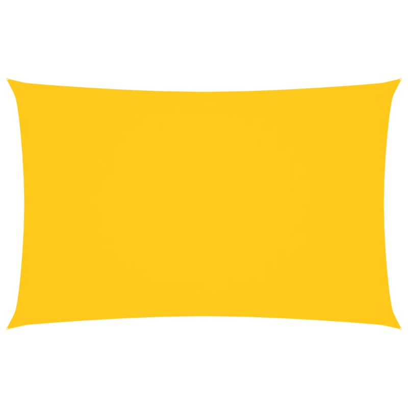 Sonnensegel Oxford-Gewebe Rechteckig 2x4,5 m Gelb