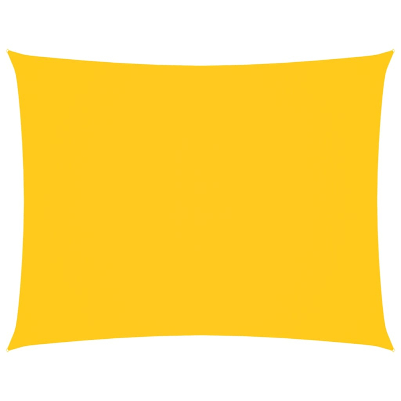 Sonnensegel Oxford-Gewebe Rechteckig 2,5x3,5 m Gelb