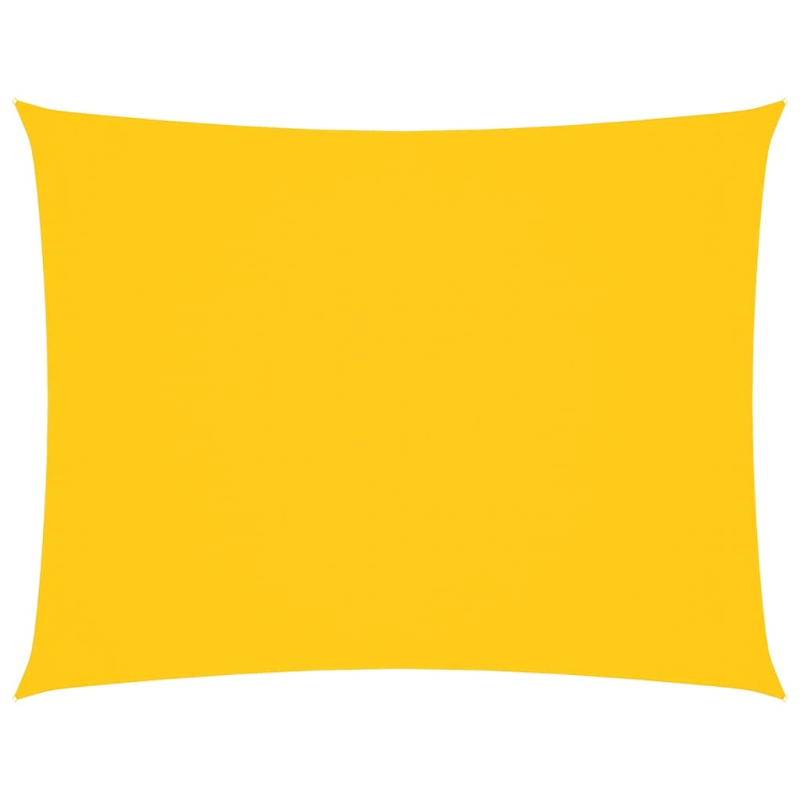Sonnensegel Oxford-Gewebe Rechteckig 3x6 m Gelb