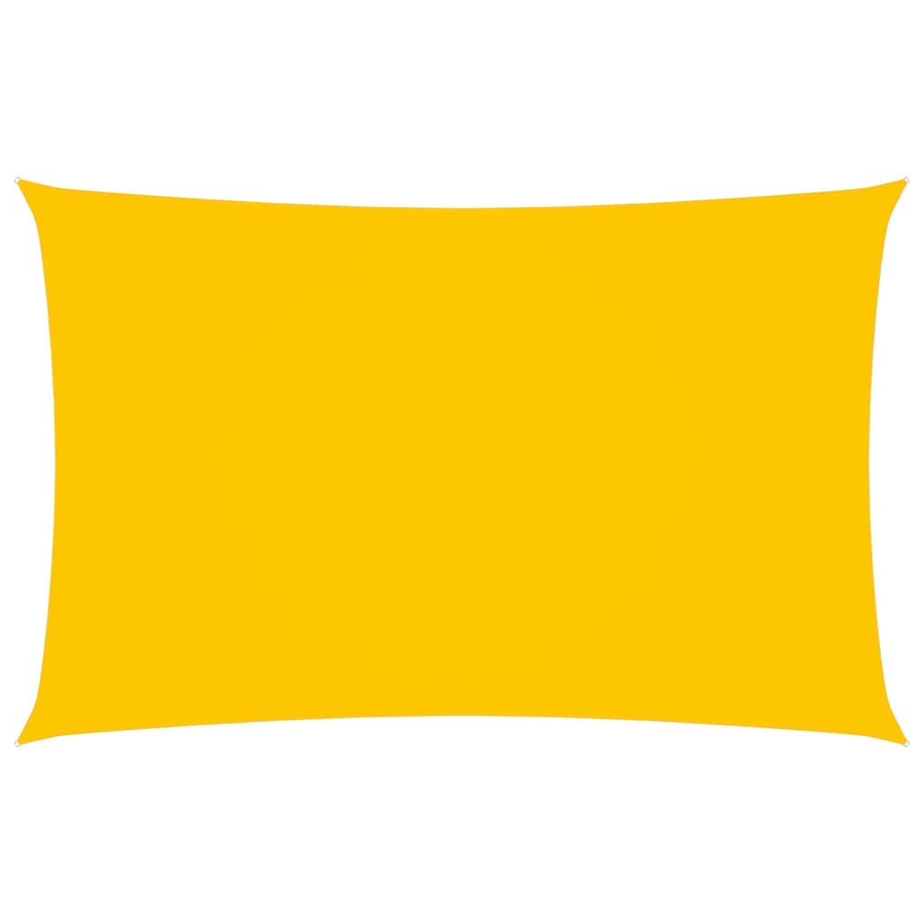 Sonnensegel Oxford-Gewebe Rechteckig 4x7 m Gelb