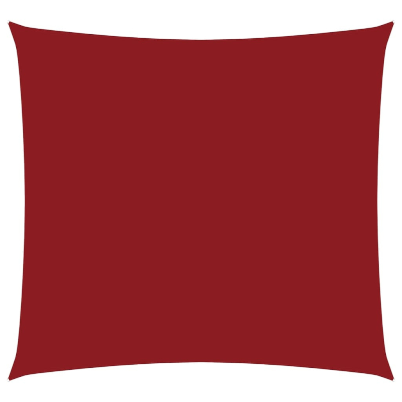 Sonnensegel Oxford-Gewebe Quadratisch 4,5x4,5 m Rot
