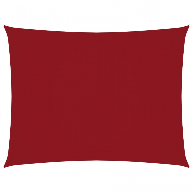 Sonnensegel Oxford-Gewebe Rechteckig 2x2,5 m Rot
