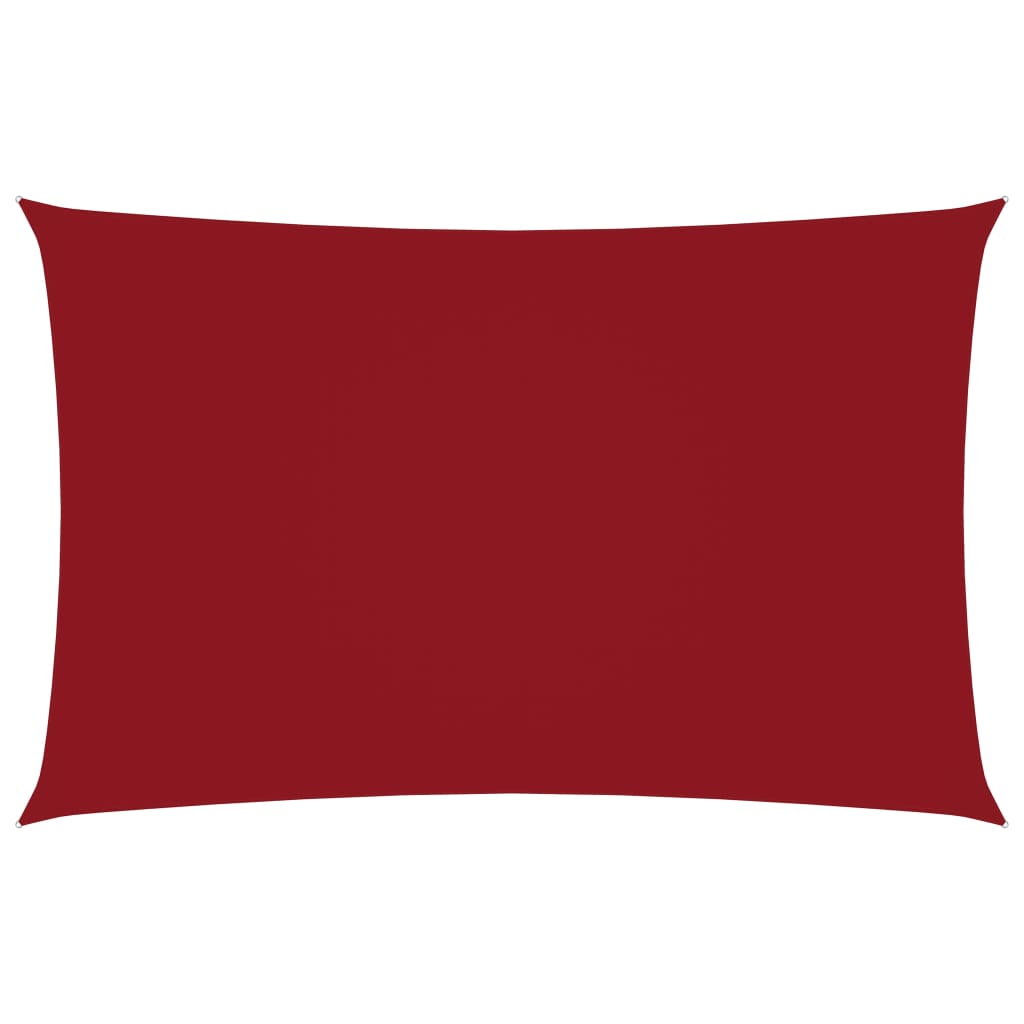 Sonnensegel Oxford-Gewebe Rechteckig 2x4,5 m Rot