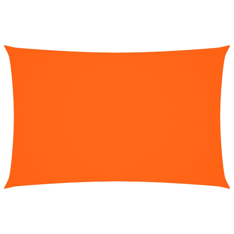 Sonnensegel Oxford-Gewebe Rechteckig 2,5x5 m Orange