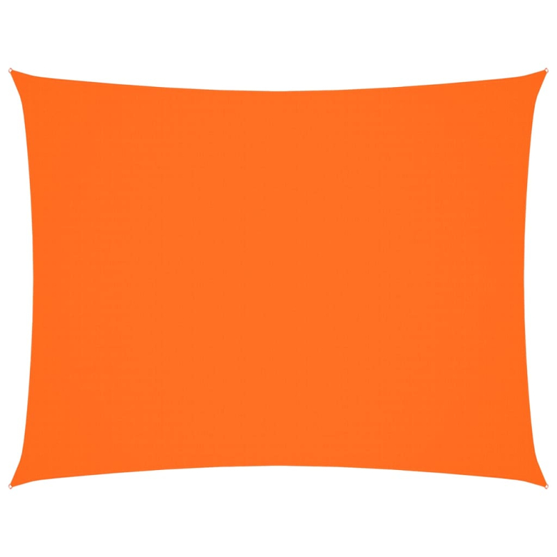 Sonnensegel Oxford-Gewebe Rechteckig 4x6 m Orange