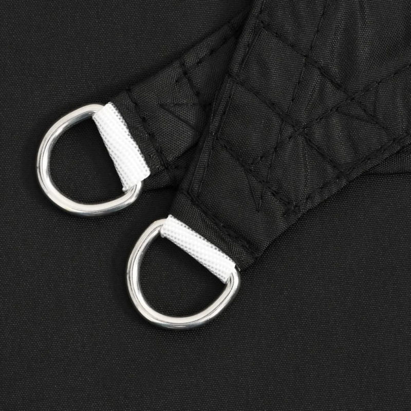 Sonnensegel Oxford-Gewebe Dreieckig 2,5x2,5x3,5 m Schwarz