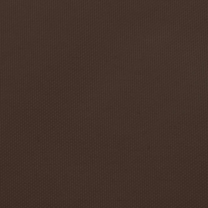 Sonnensegel Oxford-Gewebe Rechteckig 3x5 m Braun