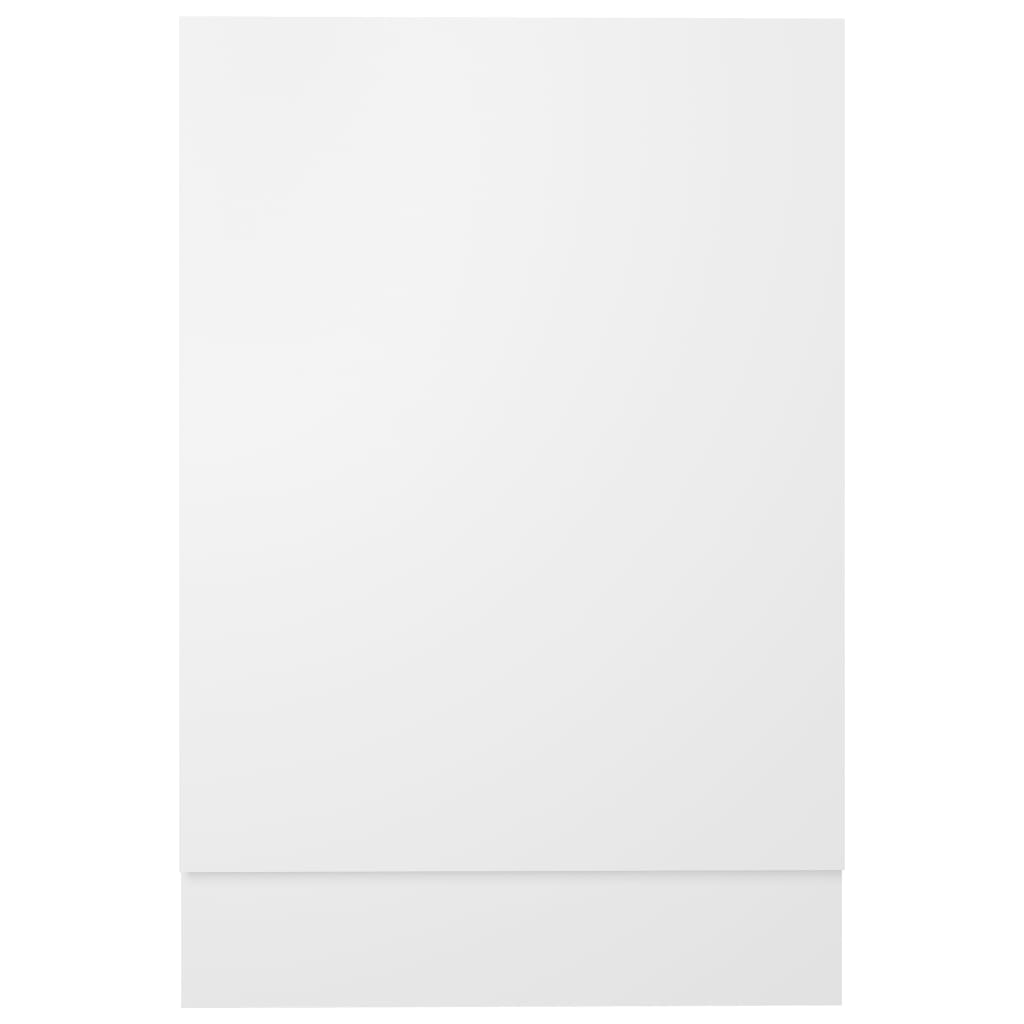 Geschirrspülerblende Lyon Weiß 45x3x67 cm Holzwerkstoff