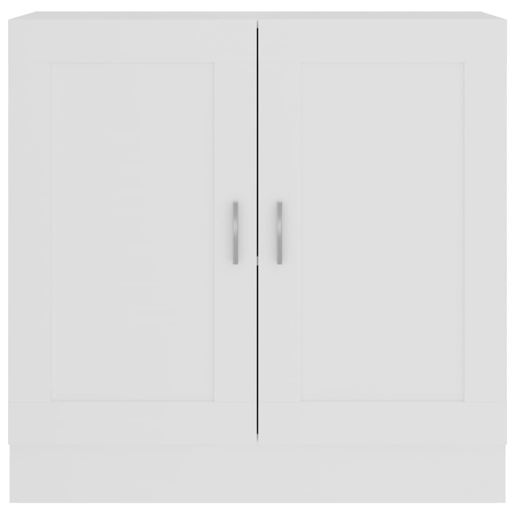 Bücherschrank Weiß 82,5x30,5x80 cm Holzwerkstoff