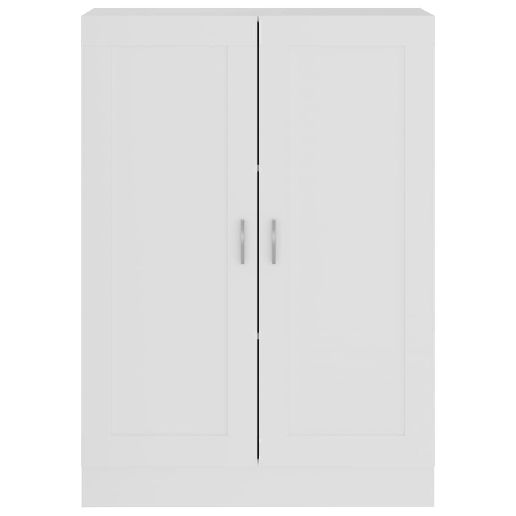 Bücherschrank Weiß 82,5x30,5x115 cm Holzwerkstoff