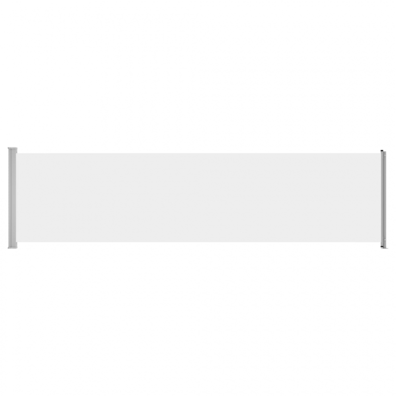 Seitenmarkise Ausziehbar 600x160 cm Creme
