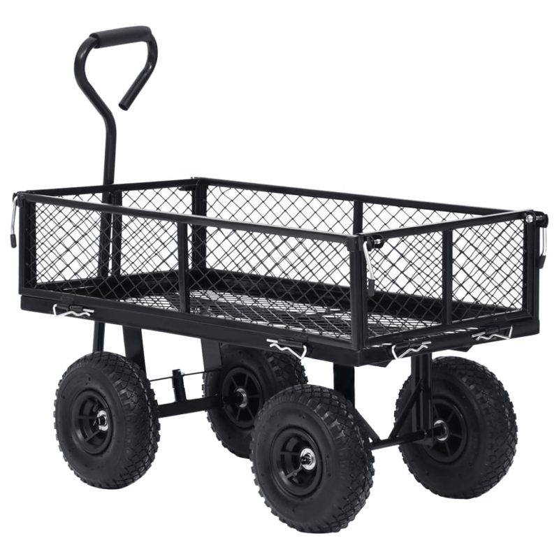 Gartenwagen Schwarz 250 kg
