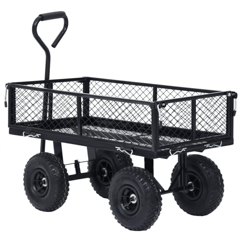 Gartenwagen Schwarz 250 kg