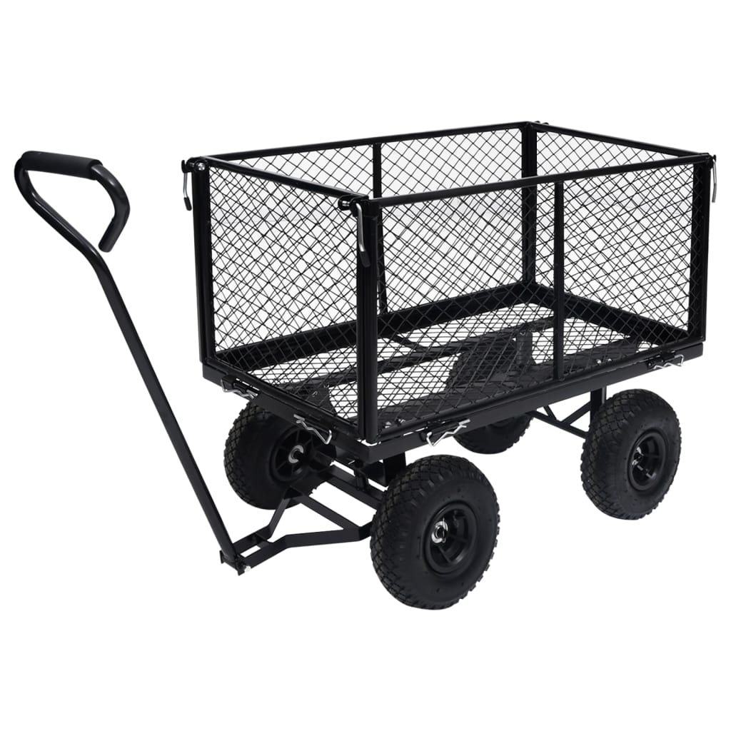 Gartenwagen Schwarz 350 kg