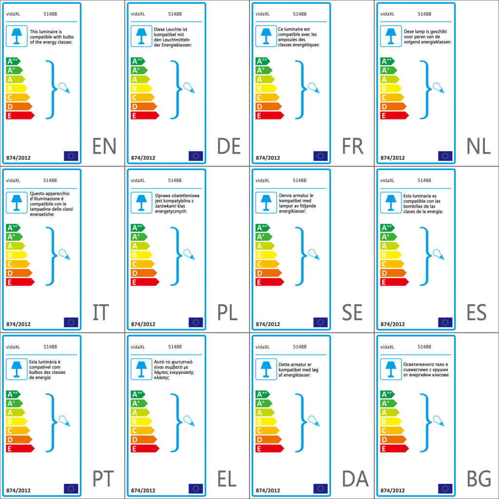 Deckenventilator mit Lampe 76 cm Dunkelbraun