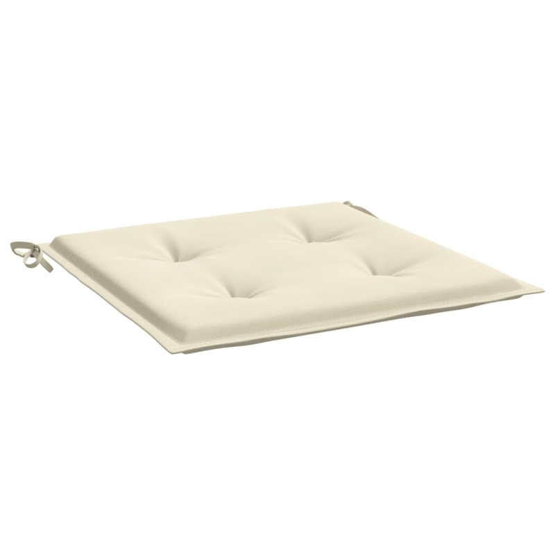 Gartenstuhl-Kissen 4 Stk. Creme 50x50x3 cm Oxford-Gewebe