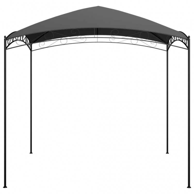 Pavillon 3x3x2,65 m Anthrazit 180 g/m²