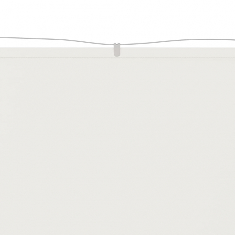 Senkrechtmarkise Weiß 140x420 cm Oxford-Gewebe