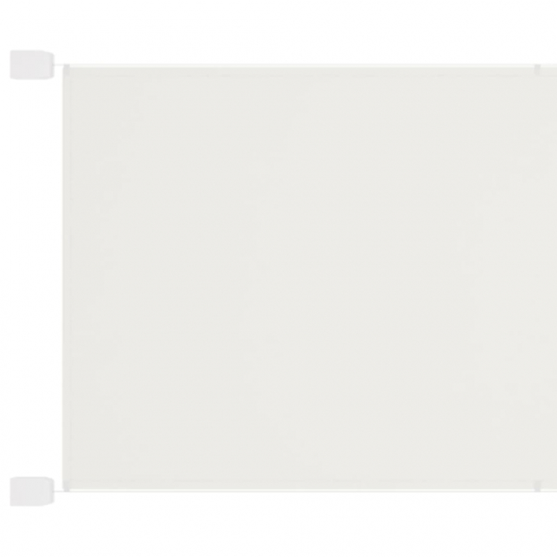 Senkrechtmarkise Weiß 140x800 cm Oxford-Gewebe