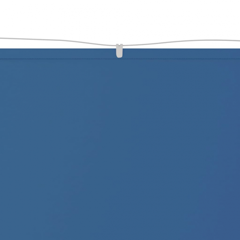 Senkrechtmarkise Blau 100x600 cm Oxford-Gewebe
