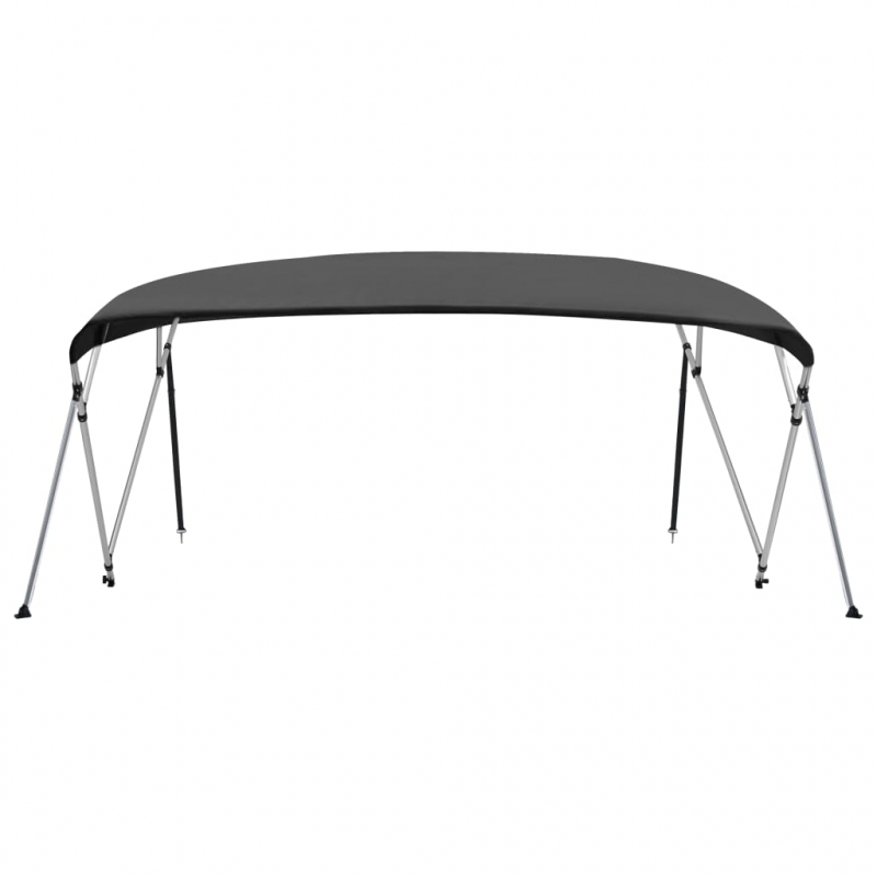 4-Bow Bimini Top Anthrazit 243x(230-244)x137 cm